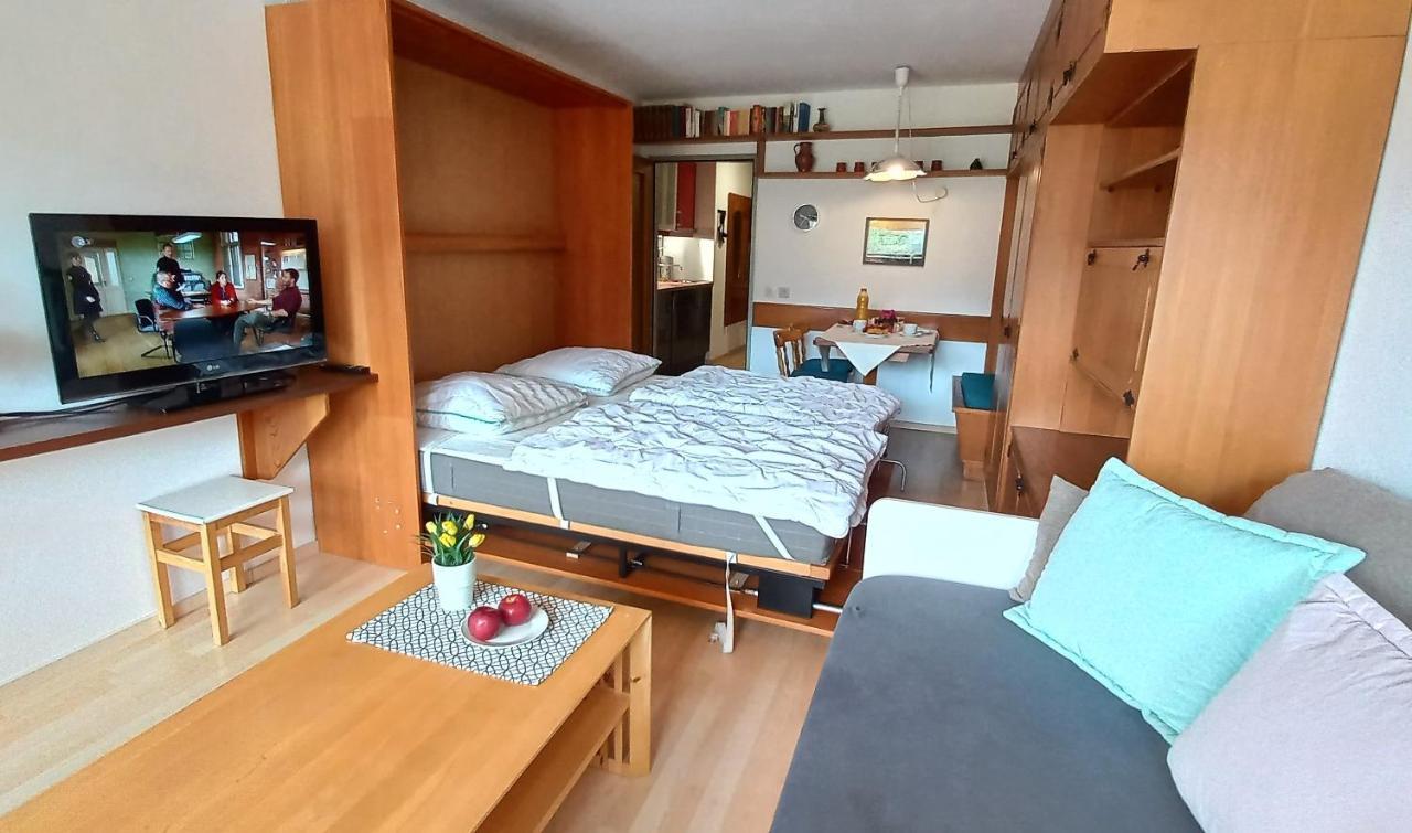Maren Seeblick Appartement Haus Haensel&Gretel Direkt Am Ossiacher See Mit Hallenbad Stiegl Dış mekan fotoğraf
