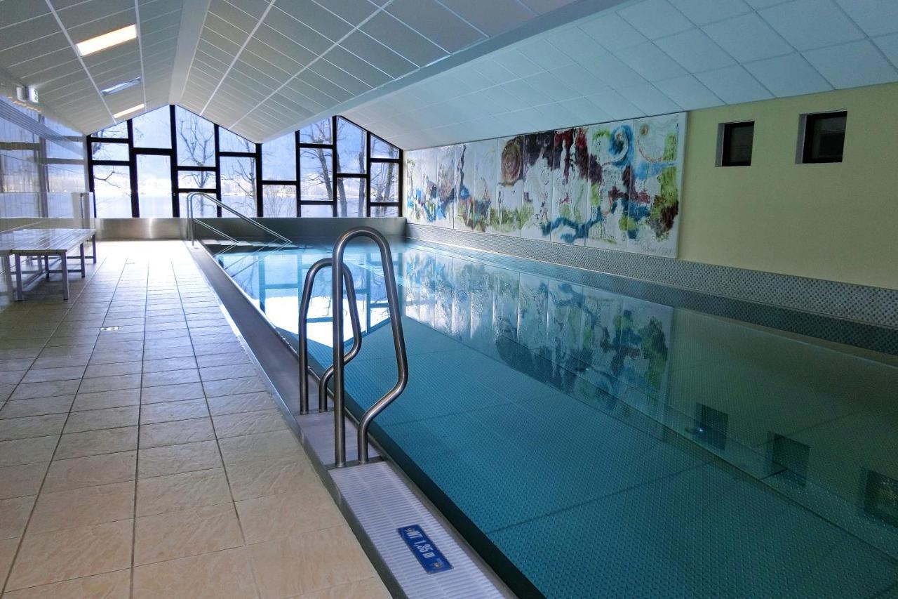Maren Seeblick Appartement Haus Haensel&Gretel Direkt Am Ossiacher See Mit Hallenbad Stiegl Dış mekan fotoğraf