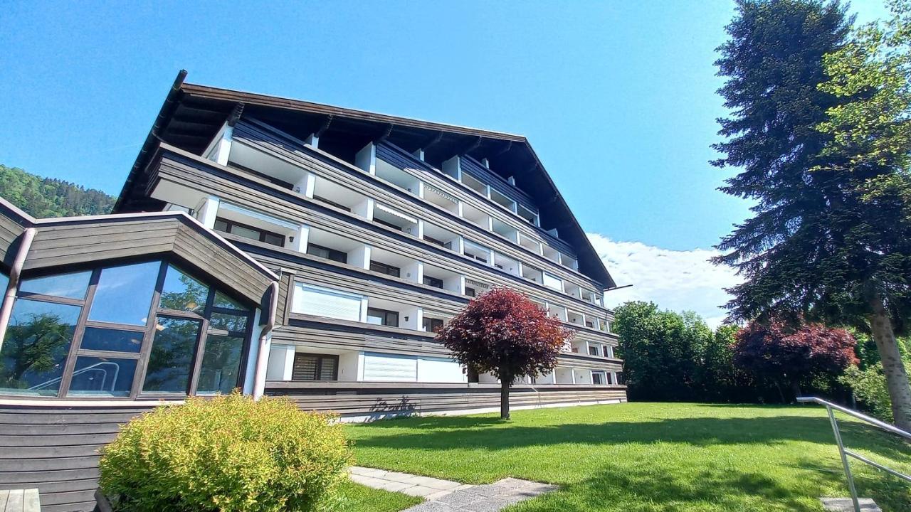 Maren Seeblick Appartement Haus Haensel&Gretel Direkt Am Ossiacher See Mit Hallenbad Stiegl Dış mekan fotoğraf